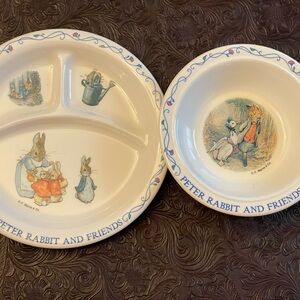 Peter Rabbit and Friends Dish Set